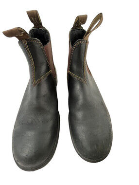 Blundstone 500 Chelsea Boots Black Leather AU 9 US 10 Waterproof Work Casual